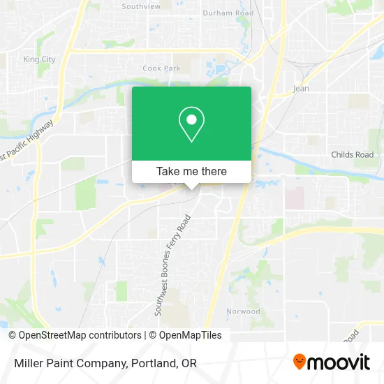 Miller Paint Company map