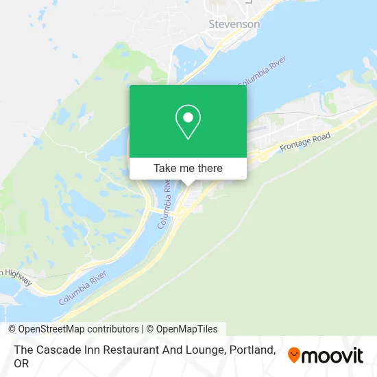 The Cascade Inn Restaurant And Lounge map