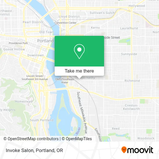 Invoke Salon map