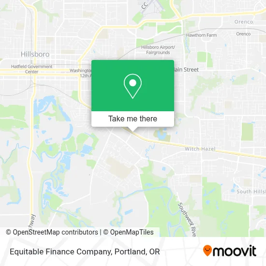 Equitable Finance Company map