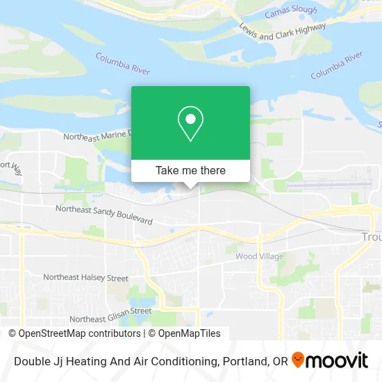 Double Jj Heating And Air Conditioning map