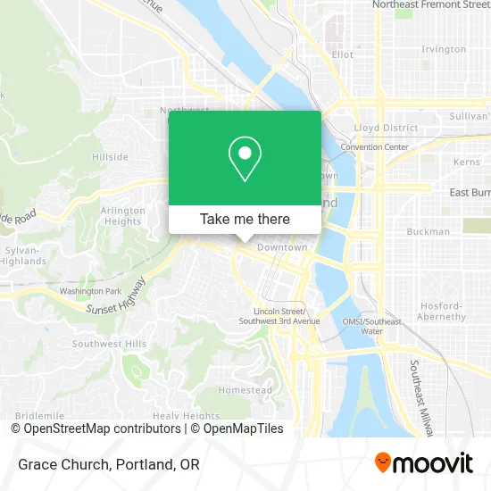 Grace Church map