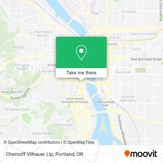 Chernoff Vilhauer Llp map