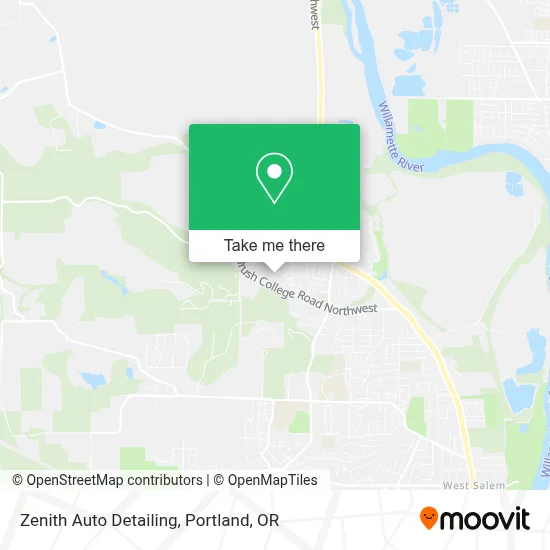 Zenith Auto Detailing map