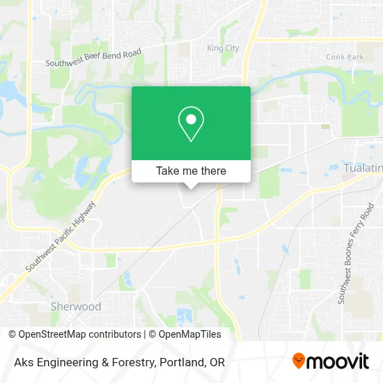 Aks Engineering & Forestry map