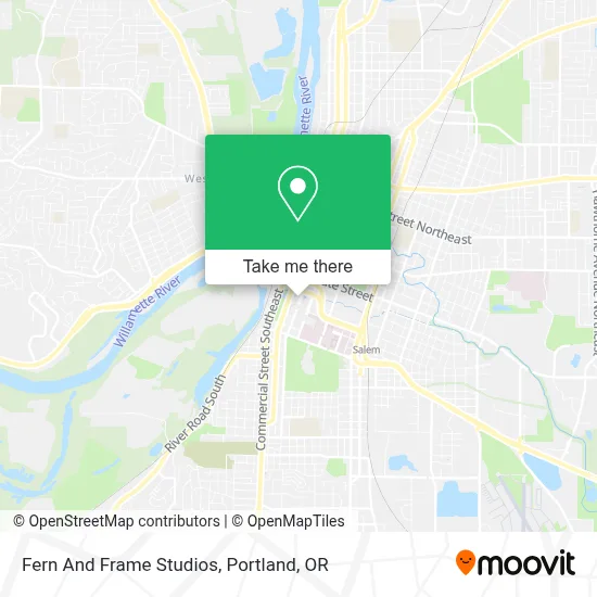 Fern And Frame Studios map