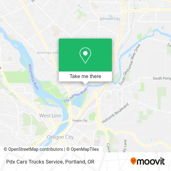 Pdx Cars Trucks Service map