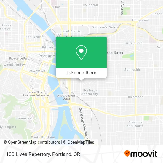 100 Lives Repertory map