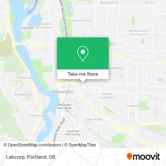 Labcorp map