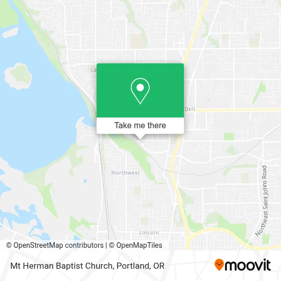 Mt Herman Baptist Church map