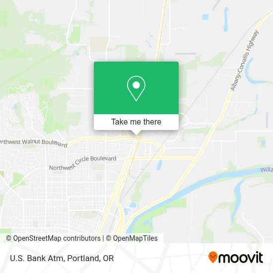 U.S. Bank Atm map