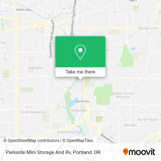 Parkside Mini Storage And Rv map