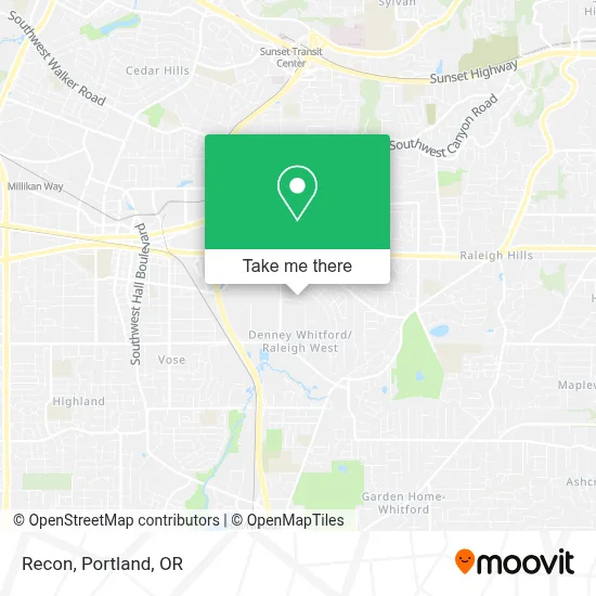 Recon map
