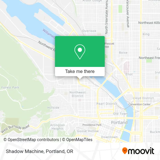 Shadow Machine map