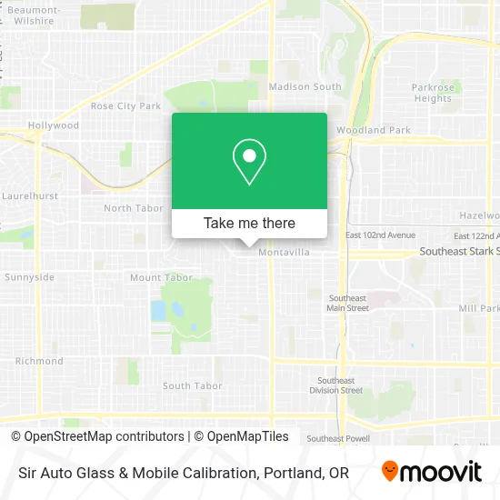 Sir Auto Glass & Mobile Calibration map