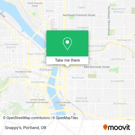 Snappy's map
