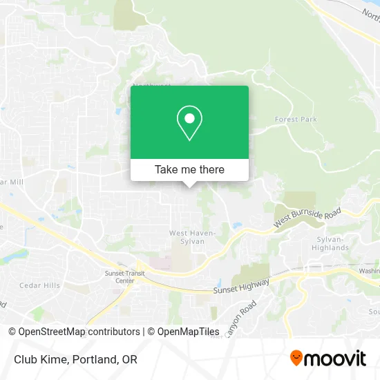 Club Kime map