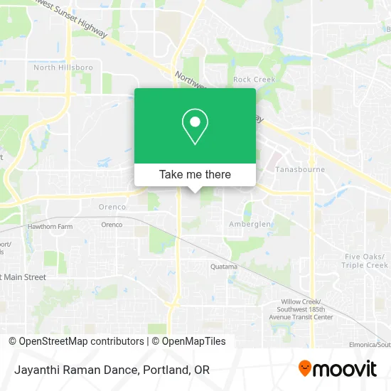 Jayanthi Raman Dance map
