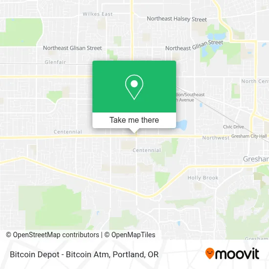 Bitcoin Depot - Bitcoin Atm map