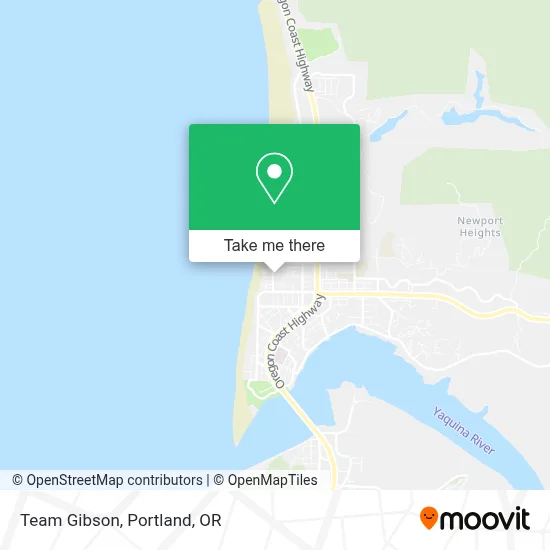 Team Gibson map