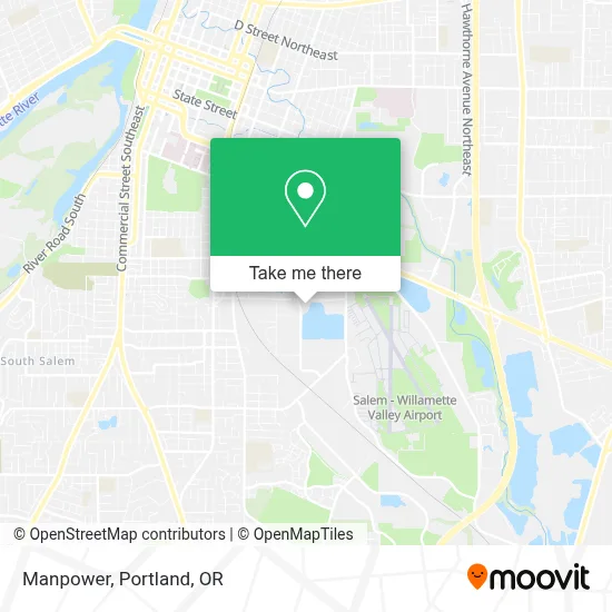 Manpower map