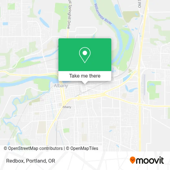 Redbox map