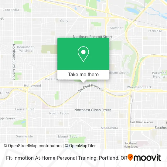 Fit-Inmotion At-Home Personal Training map
