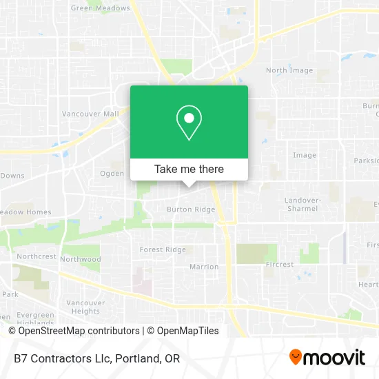 B7 Contractors Llc map