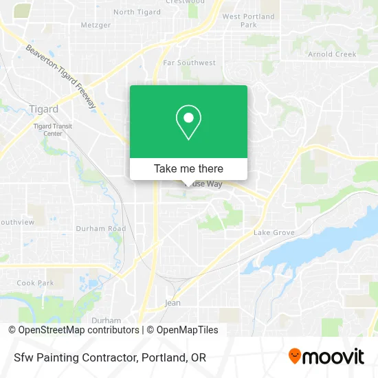 Sfw Painting Contractor map