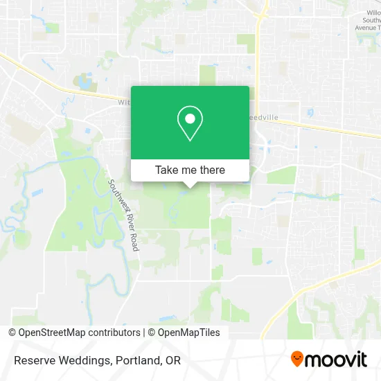 Reserve Weddings map