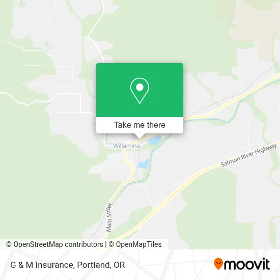 G & M Insurance map
