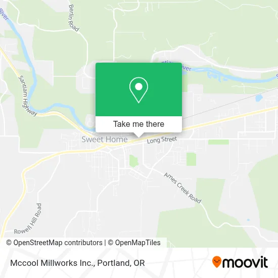 Mccool Millworks Inc. map