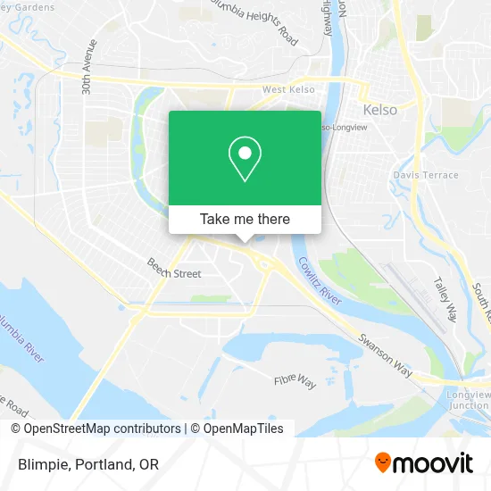 Blimpie map