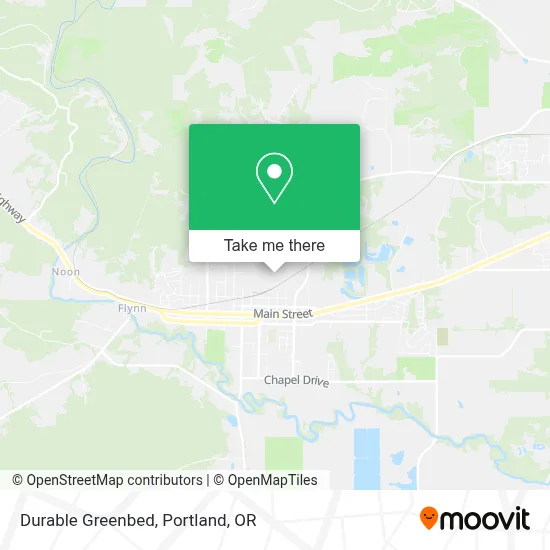 Durable Greenbed map
