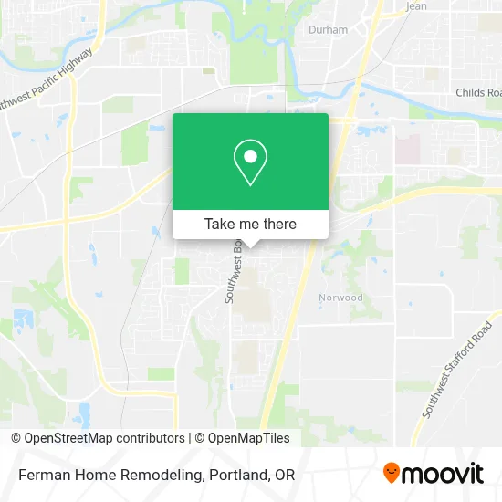 Ferman Home Remodeling map