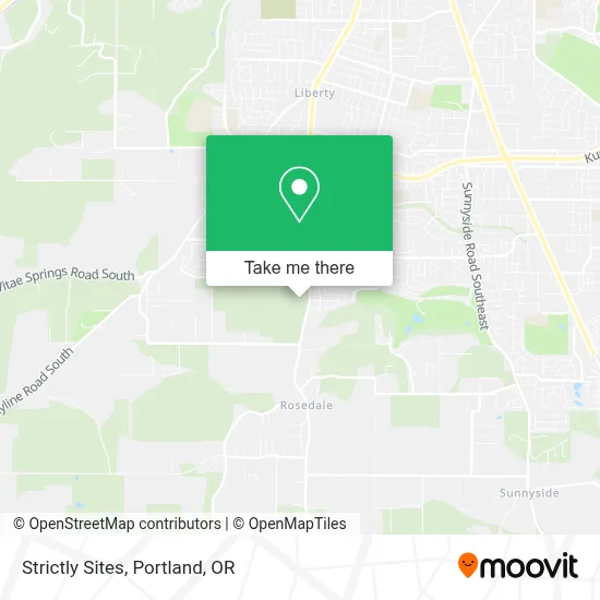 Strictly Sites map