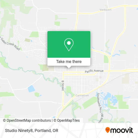 Studio Ninety8 map