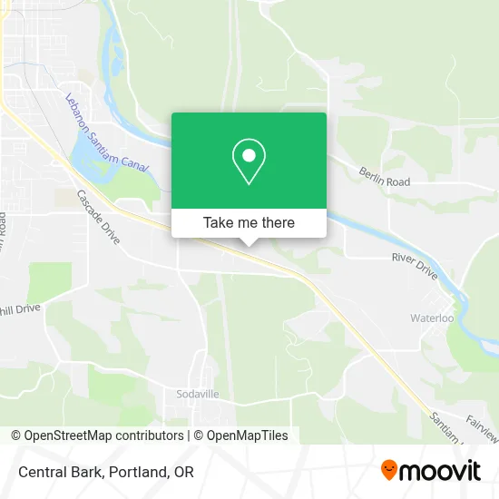 Central Bark map