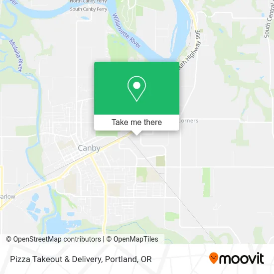 Pizza Takeout & Delivery map