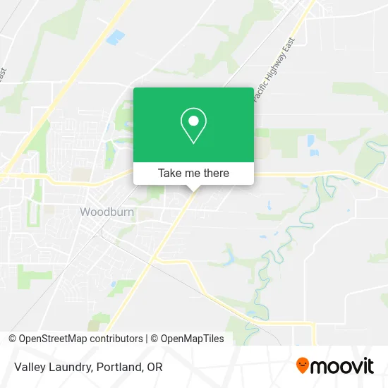 Valley Laundry map