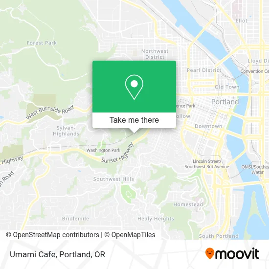 Umami Cafe map