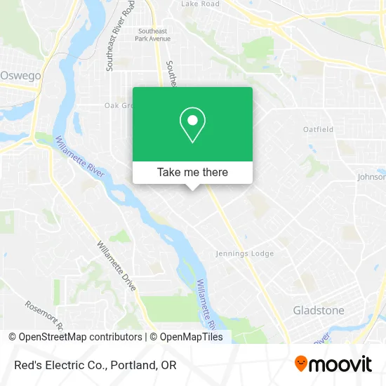 Red's Electric Co. map