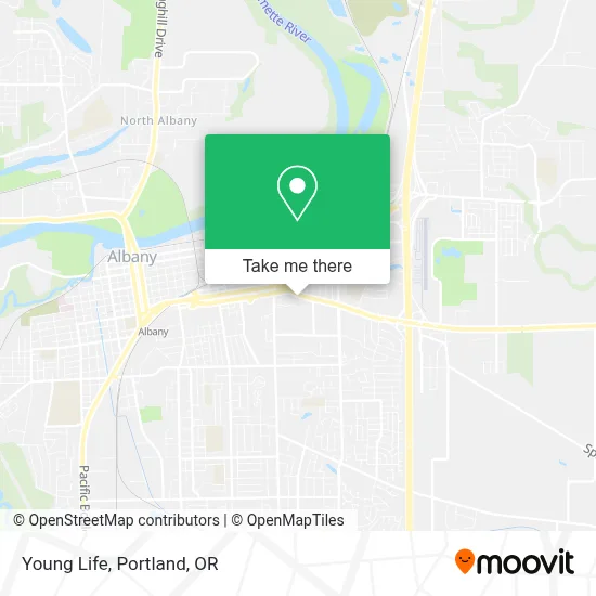 Young Life map