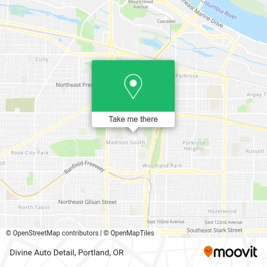 Divine Auto Detail map