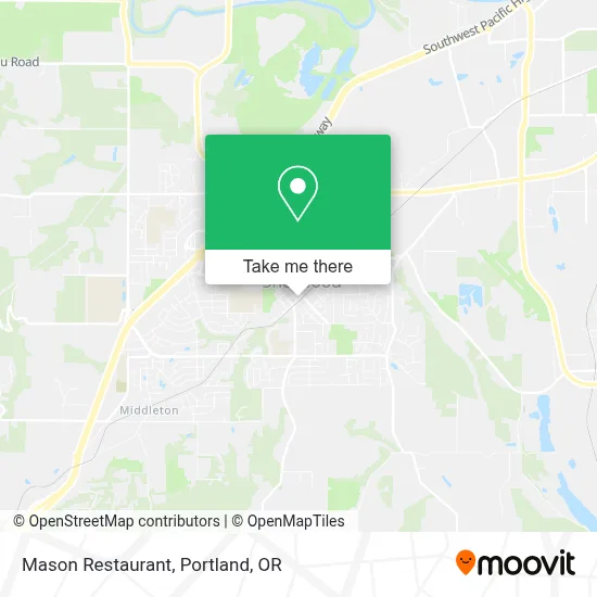 Mason Restaurant map