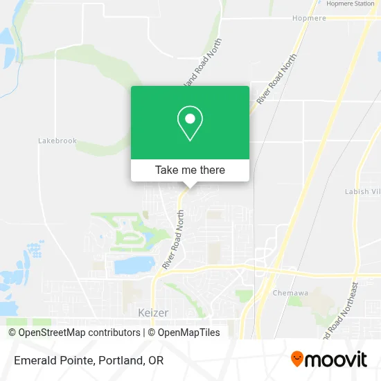 Emerald Pointe map
