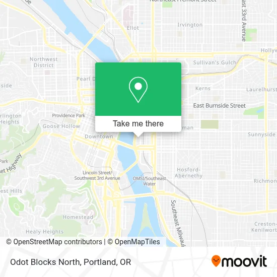 Odot Blocks North map