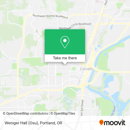 Weniger Hall (Osu) map