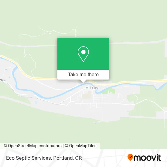 Eco Septic Services map