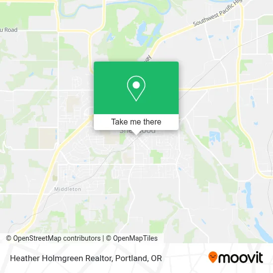 Heather Holmgreen Realtor map